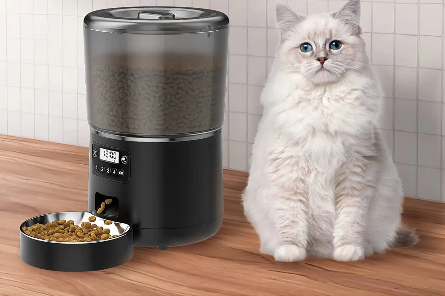 Distributeur Automatique de Croquettes 4L